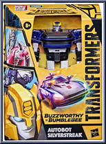 Silverstreak from Transformers - Legacy - Buzzworthy & Bumblebee - Deluxe Class manufactured by Hasbro [Front]