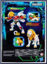 Leo Prime (Maximal) from Transformers - Legacy - Evolution - Voyager Class manufactured by Hasbro [Back]