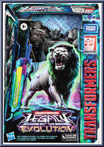 Leo Prime (Nemesis) from Transformers - Legacy - Evolution - Voyager Class manufactured by Hasbro [Front]