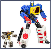 Twincast & Rewind from Transformers - Legacy - Evolution - Voyager Class manufactured by Hasbro [Loose]