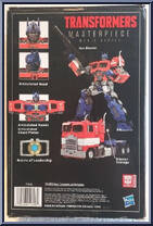 Optimus Prime from Transformers - Masterpiece - Movie Series manufactured by Takara [Back]