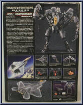 Starscream from Transformers - Masterpiece - Movie Series manufactured by Takara [Back]