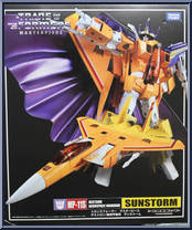 Sunstorm from Transformers - Masterpiece - Basic Series manufactured by Takara [Front]