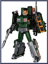 Trainbot Suiken from Transformers - Masterpiece - Headmasters manufactured by Takara [Loose]
