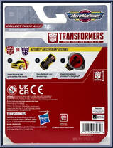 Brawl / Blackout from Transformers - Micro Machines - 2-Pakcs manufactured by Jazwares [Back]