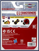 Elita-One / Sideswipe from Transformers - Micro Machines - 2-Pakcs manufactured by Jazwares [Back]