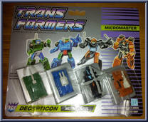 Military Patrol from Transformers - Micromasters - Micromaster Patrols manufactured by Hasbro [Front]