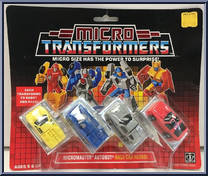Race Car Patrol from Transformers - Micromasters - Micromaster Patrols manufactured by Hasbro [Front]
