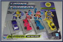 Race Track Patrol from Transformers - Micromasters - Micromaster Patrols manufactured by Hasbro [Front]