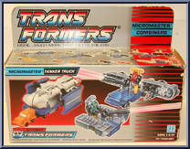 Tanker Truck from Transformers - Micromasters - Combiner Transports manufactured by Hasbro [Front]