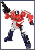 Optimus Prime from Transformers - Missing Link - Basic Series manufactured by Takara [Loose]