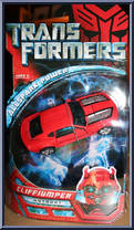 Cliffjumper (Allspark Power) from Transformers - Movie - Deluxe Class manufactured by Hasbro [Front]