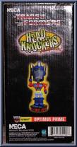 Optimus Prime from Transformers - Head Knockers manufactured by Neca [Back]