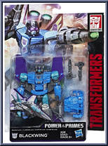 Blackwing (AKA Darkwing) from Transformers - Power of the Primes - Deluxe manufactured by Hasbro [Front]
