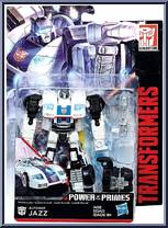 Jazz from Transformers - Power of the Primes - Deluxe manufactured by Hasbro [Front]