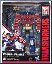 Optimus Prime from Transformers - Power of the Primes - Leader manufactured by Hasbro [Front]