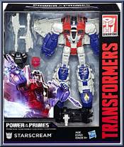 Starscream from Transformers - Power of the Primes - Voyager manufactured by Hasbro [Front]