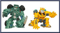 Bumblebee vs Long Haul Action Figure