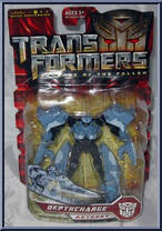 Depthcharge from Transformers - Revenge of the Fallen - Scout Class manufactured by Hasbro [Front]