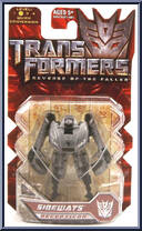 Sideways from Transformers - Revenge of the Fallen - Legends Class manufactured by Hasbro [Front]
