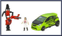 Autobot Skids / Arcee / Mikaela Banes from Transformers - Revenge of the Fallen - Human Alliance manufactured by Hasbro [Loose]
