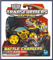 Bumblebee (Stealth) from Transformers - Revenge of the Fallen - RPM Battle Chargers manufactured by Hasbro [Front]