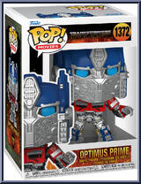 Optimus Prime (Metallic) from Transformers - Rise of the Beasts - Pop! Vinyl Figures manufactured by Funko [Front]