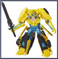 Bumblebee (Night Strike) from Transformers - Robots in Disguise (2015) - Warriors manufactured by Hasbro [Loose]