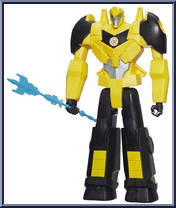 Bumblebee (Electronic) from Transformers - Robots in Disguise (2015) - Titan Heroes manufactured by Hasbro [Loose]