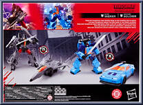 Elite Seeker / Ground Soldier (Deluxe Class) (MTMTE Collection) from Transformers - Studio Series - Devastation manufactured by Hasbro [Back]