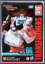 Ratchet (Voyager Class) from Transformers - Studio Series - Movie manufactured by Hasbro [Front]