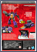 Skywarp from Transformers - Studio Series - War for Cybertron manufactured by Hasbro [Back]