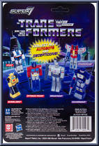 Bumblebee from Transformers - Wave 1 manufactured by Super7 [Back]