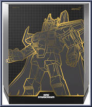 King Starscream (Fallen) from Transformers - Ultimate manufactured by Super7 [Back]