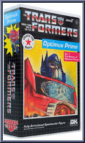 Optimus Prime from Transformers - Deluxe manufactured by Super7 [Front]