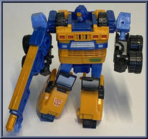 Huffer from Transformers - Timelines - Botcon manufactured by Hasbro [Loose]