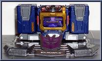 Soundwave (with Laserbeak) (G1) from Transformers - Titanium - 6" Figures manufactured by Hasbro [Loose]