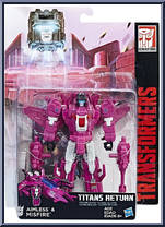 Aimless & Misfire from Transformers - Titans Return - Deluxe manufactured by Hasbro [Front]