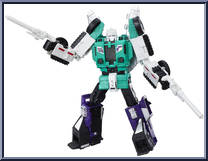 Revolver & Six Shot from Transformers - Titans Return - Leader manufactured by Hasbro [Loose]