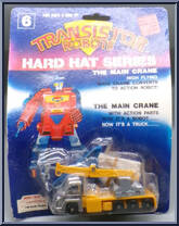 Main Crane from Transistor Robots - Hard Hat manufactured by Four Star [Front]