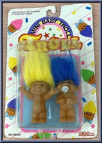 Trolls (Yellow Hair / Blue Hair) Action Figure