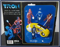 Blue Light Cycle from Tron - 20th Anniversary manufactured by Neca [Back]