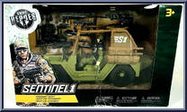 Combat Jeep from True Heroes - Sentinel 1 - Playsets manufactured by Geoffrey [Front]