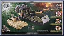 Hovercraft with Battle Tank from True Heroes - Sentinel 1 - Playsets manufactured by Geoffrey [Back]