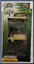 Military Vehicles from True Heroes - Sentinel 1 - Die-Cast manufactured by Geoffrey [Front]