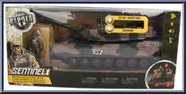 Recoiling Battle Tank from True Heroes - Sentinel 1 - Playsets manufactured by Geoffrey [Front]