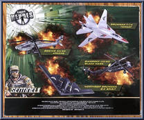 Sky Wings #1 from True Heroes - Sentinel 1 - Die-Cast manufactured by Geoffrey [Back]