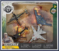 Sky Wings #2 from True Heroes - Sentinel 1 - Die-Cast manufactured by Geoffrey [Front]