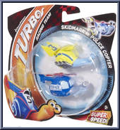 Skidmark vs Police Copter from Turbo - 2-Packs manufactured by Mattel [Front]