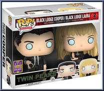 Black Lodge Cooper / Black Lodge Laura from Twin Peaks - Pop! Sets manufactured by Funko [Front]
